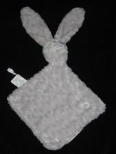 Blankets Beyond Gray Bunny Security Baby Lovey No Face Minky Swirls