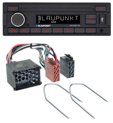Blaupunkt MP3 AUX USB 1DIN Autoradio für BMW 3er E30 E36 87-00 5er E34 88-96 - Bild 1 von 4