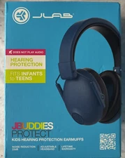 JLab JBuddies Protect Kids Ear Protection Ear Covers - Navy