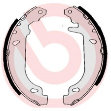 Brembo Bremsbackensatz hinten 7701202542 7701202820 7701203450 | 506045