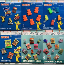 Handmade Shoe Charm Accessories 5 Pack Haribo Gummy Bear Starmix Happy Cola