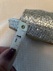Lulu Townsend Women's Silver Peep Toe Sling Back Heels Size 10 — photo 6