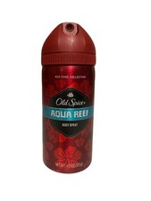ONE Old Spice Aqua Reef Body Spray Red Zone Collection, 4 oz Discontinued