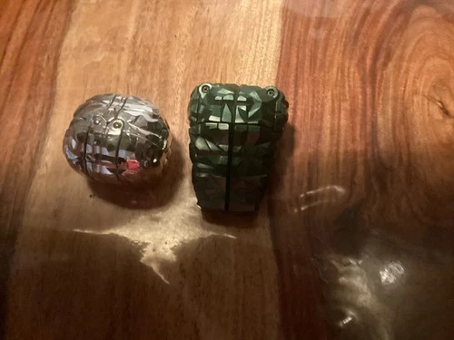 Vintage Gobots  Rock Lords Tombstone ‘85 and Slimestone ‘86 Action Figure