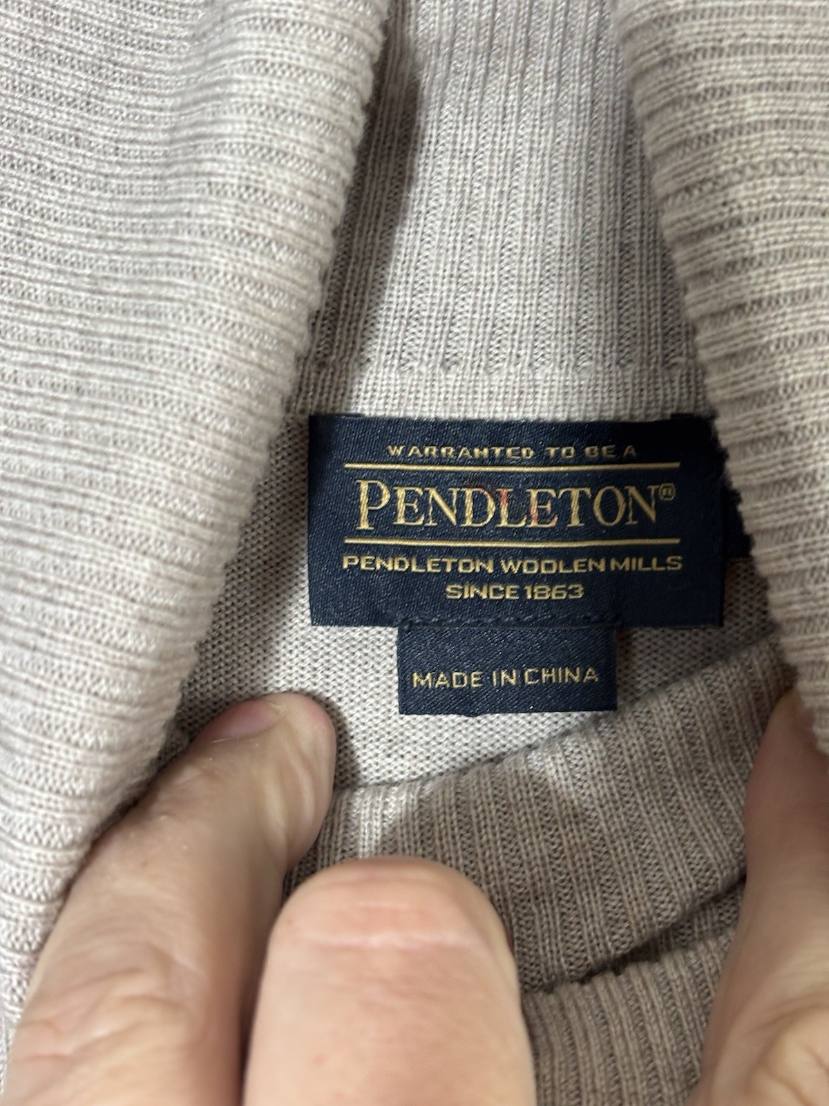 Pendleton Sweater Womens Small Pullover Turtlenec… - image 7