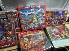 Christmas Jigsaw Puzzle Advent Calendar 1008 PCS- 42 Piece Per Day Free Shipping