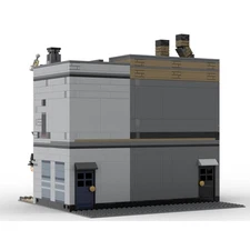 Compatible Modular Wand Shop Model with Interior from Film Building Toys