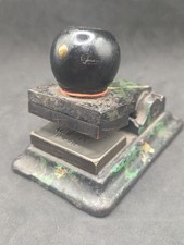 Pince à gaufrer ancienne bureau bakélite Émonnot – ALBI Tarn – Tampon sec...