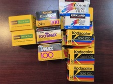 Total 27 Rolls 35mm Film Lot  Kodak Fujifilm Agfa Ilfold