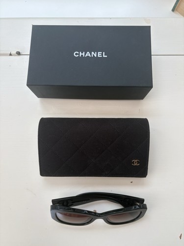 Chanel Women’s Sunglasses Rectangle Black Frame