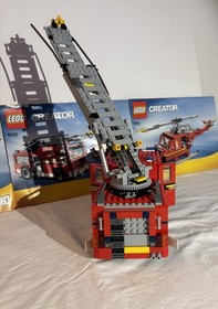 LEGO Creator Fire Rescue (6752): Fire Truck & Helicopter Complete Set 