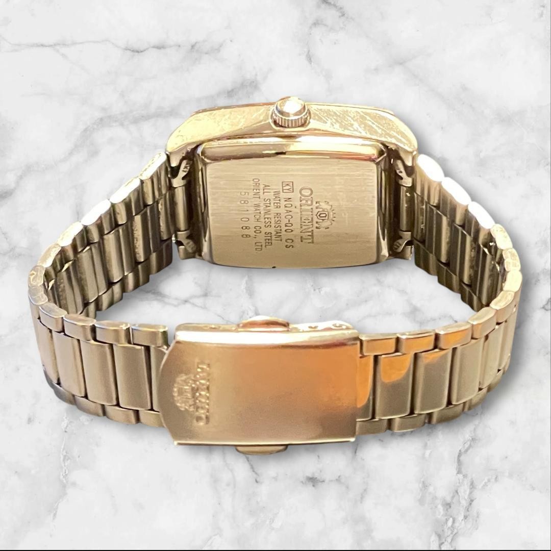 ORIENT Automatic 3STAR Rectangular Vintage Watch … - image 6
