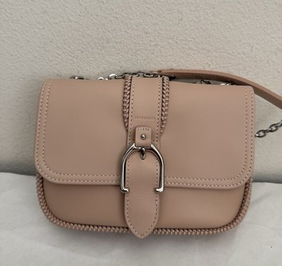 NWOT Longchamp Extra Small Amazone Convertible Leather Crossbody Bag Powder Pink