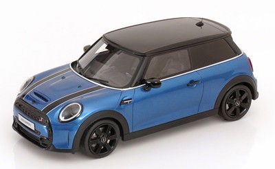 1:18 Otto Mini Cooper S 2021 bluemetallic/black