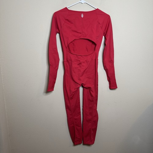 Mono Free People Movement Rojo Good Karma Manga Larga Talla M/L - Imagen 10 de 14