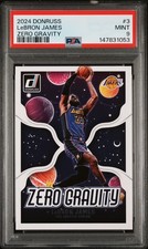 2024 PANINI DONRUSS ZERO GRAVITY #3 LEBRON JAMES PSA 9