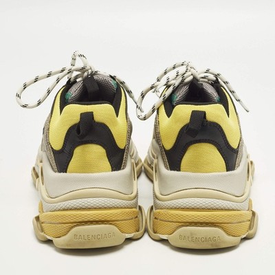 Gucci X Balenciaga Triple S Size 41 Multicolor GG Canvas and Mesh