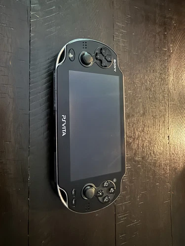 Sony PlayStation Vita Crystal Black Gaming Handheld System