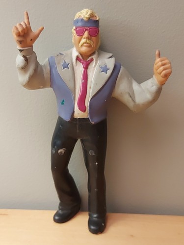 WWF LJN Luscious Johnny Valiant 8 Wrestling Supers...