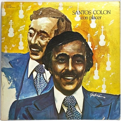 Santos Colon • Con Placer • LP Vinyl Record - Image 1 of 2