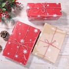  Cellophane Wrap for Gift Baskets Christmas White Snowflake Wrapping Paper