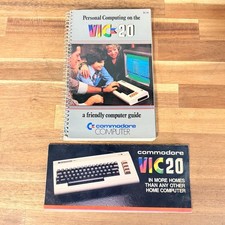 Vintage Commodore VIC-20 Guide Book Brochure Lot 1982 1983 Retro PC