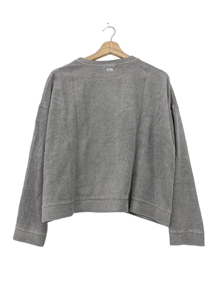 SCHIESSER Suéter Mujeres Sudadera Talla EU 36 gris claro look casual - Imagen 2 de 4