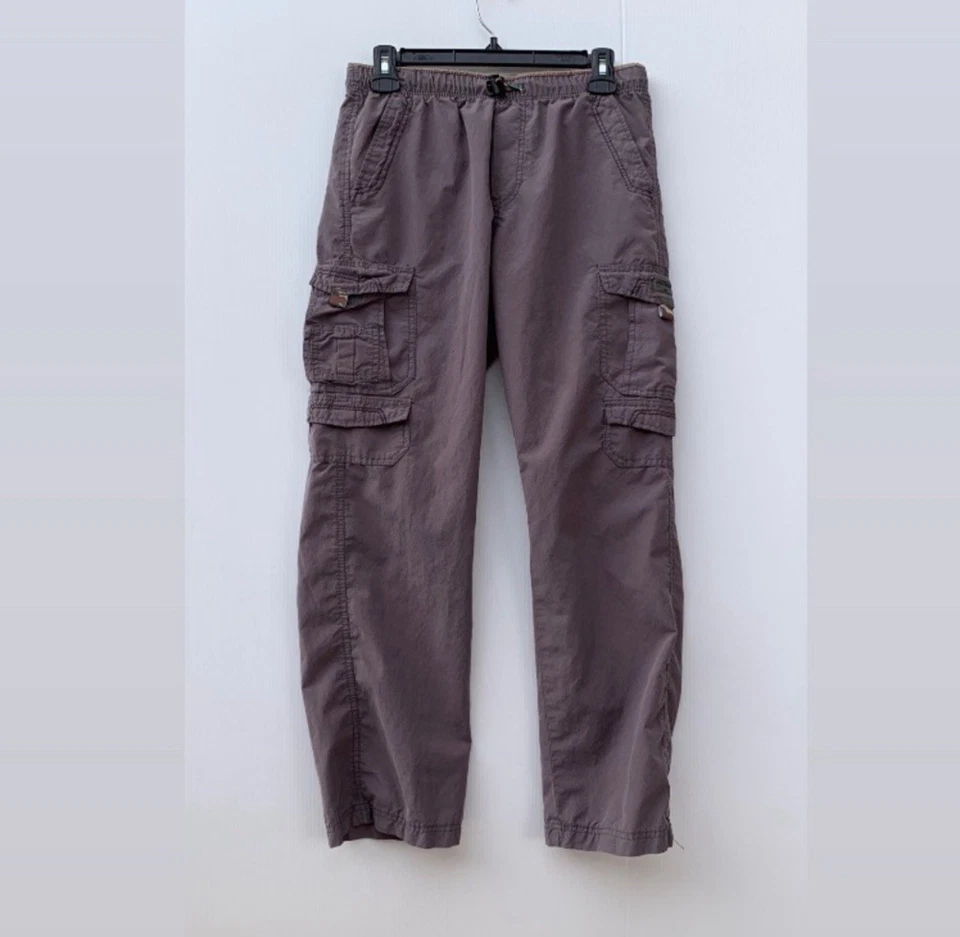 Pantalones cargo Unionbay para niños talla 16 grises bolsillos elásticos en la cintura al aire libre informales GRATIS S Foto 2 de 4