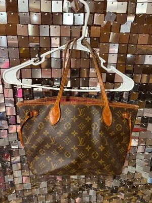 Louis Vuitton Neverfull Monogram Tote PM Brown Canvas