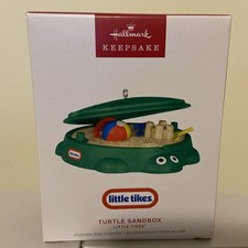 Hallmark 2024 Ornament Little Tikes Turtle Sandbox Ornament L