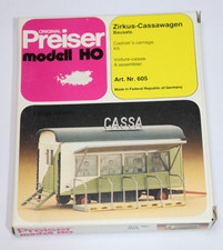 PREISER H0 605 ZIRKUS-CASSAWAGEN SARRASANI 1:87