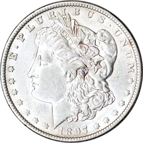 1897-O $1 Morgan Silver Dollar AU K19176