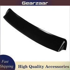 Window Roof Spoiler Fits For 02-06 Acura Rsx Glossy Black Deflector Jdm
