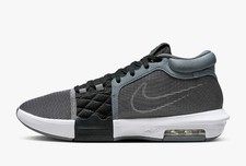 Nike LeBron Witness 8 FB2239 004 Cool Grey/White-Black New Men's Size 11