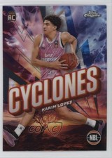 2024 Topps Chrome NBL National Basketball League Cyclones Karim Lopez #C-11 10q6