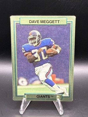 1989 Action Packed Test #17 Dave Meggett
