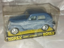 NOREV FRANCE  N°10 PLASTIQUE RENAULT JUVAQUATRE avec BOITE TOUT D'ORIGINE 1/43