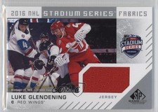 2016 SP Game Used Stadium Series Fabrics Col vs Det Luke Glendening #RW-LG au7