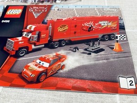 Lego Disney Pixar Cars 8486 Mack's Team Truck  Open Box Sealed Bag 100% Complete