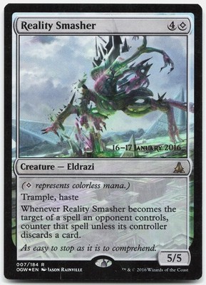 Reality Smasher Foil R Prerelease Cards 7 NM