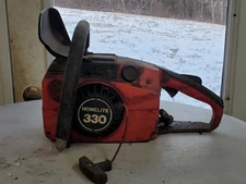 Vintage Homelite 330 Chainsaw Powerhead for parts or repair