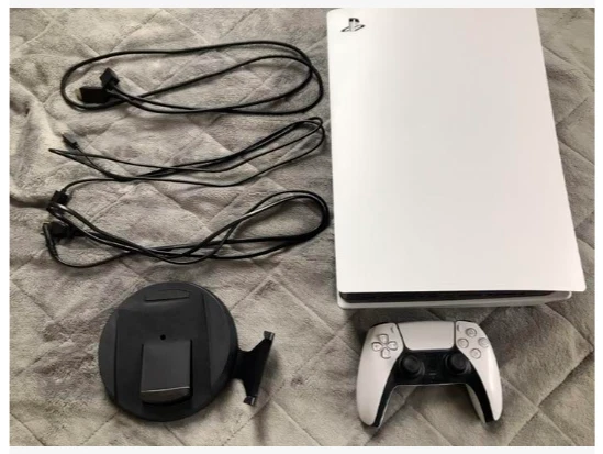 Sony PlayStation 5 CFI-1000A PS5 Disc Version White Console W/o 