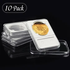 10 X Coin Slab Display Holder Storage 40mm for AMERICAN SILVER EAGLE 1 oz Coin
