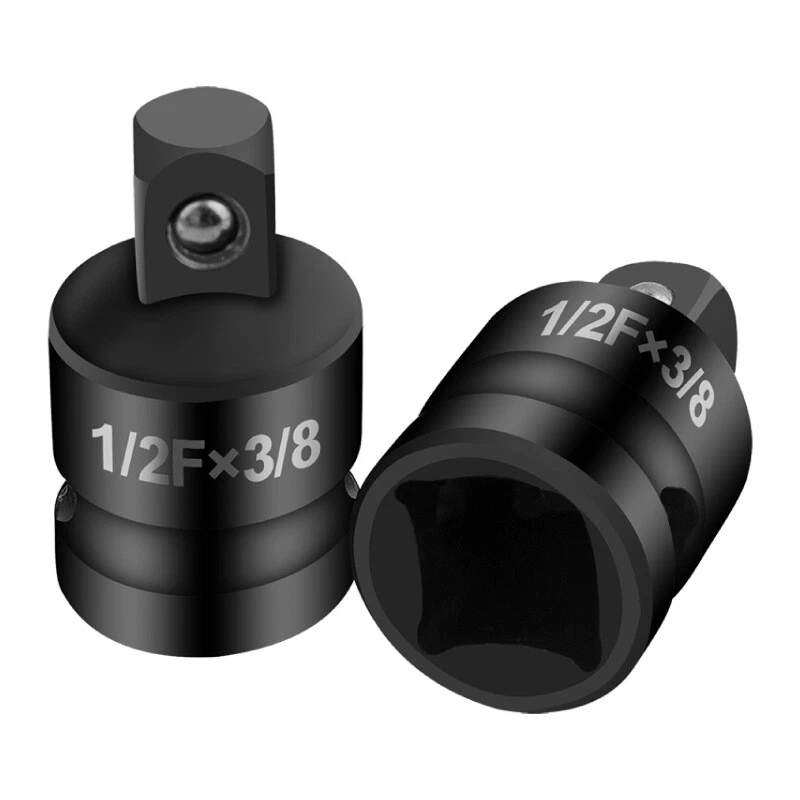 6*Impact Socket Reducer Adapter Set Convertor 1/4" 3/8" 1/2" 3/4" w/Storage Case - Image 2 of 4