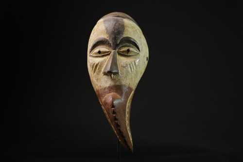 African Mask Hand carved Wooden African Tribal Mask Originating From Igbo-7636 - Picture 23 of 24