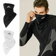 Breathable High Elasticity Cool Sun Block Face Mask Neck Scarf Sport Motorcycle