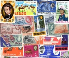 Barbade 300 timbres différents
