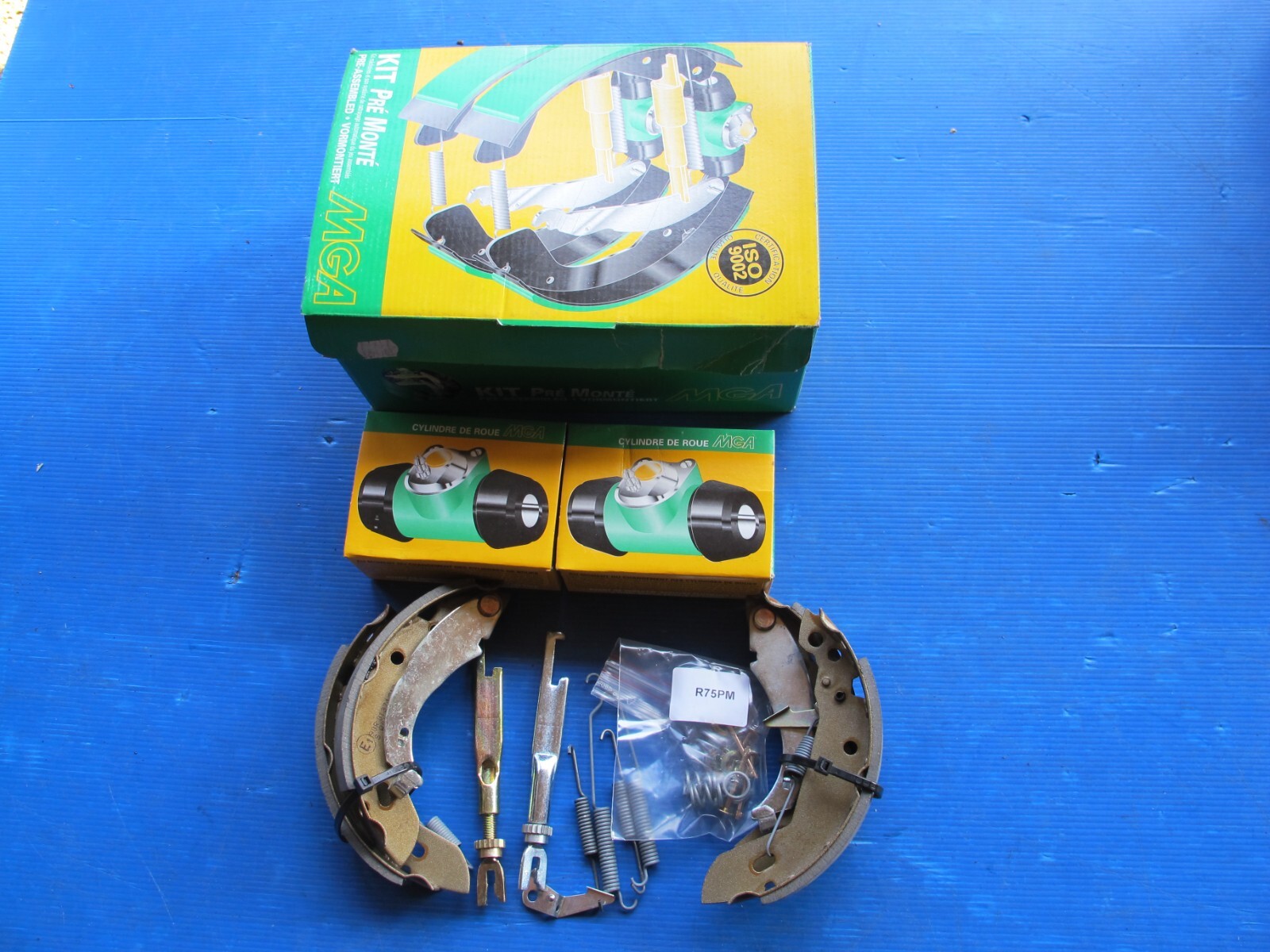 Kit freins arrière prémonté MGA pour Citroën Xsara et Peugeot 306