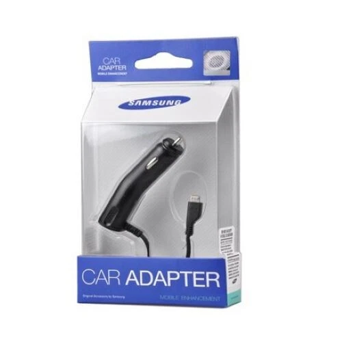 Samsung Carica batteria da Auto Car Adapter Caricabatterie MicroUSB ACADU10CBE - Immagine 2 di 4
