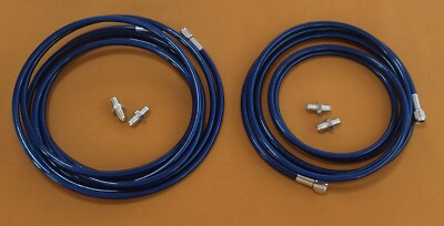 1994-2001 Acura Integra DC2 Main Rear Brake Lines Replacement Set SS Braided